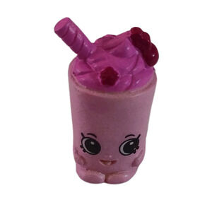 Shopkins Miki Milkshake Japanese Journey #8-101 Season 8 Rare Pink Variation